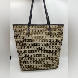 Fendi Zucchino Tote Bag